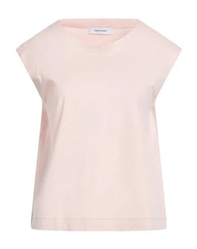 Gran Sasso Woman T-shirt Light Pink Size 12 Cotton