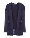 Gran Sasso Woman Twin Set Navy Size 8 Viscose, Polyester In Navy