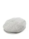 Gran Sasso Wool Beret In Gray