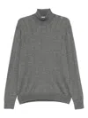Gran Sasso Wool-blend Sweater In Gray