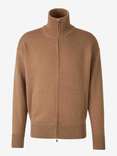 GRAN SASSO GRAN SASSO WOOL KNITTED CARDIGAN