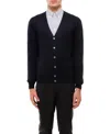 Gran Sasso Man Cardigan Black Size 50 Virgin Wool In Black