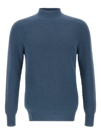 Gran Sasso Wool Sweater In Blue