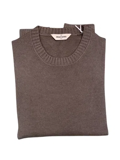 Gran Sasso Wool Sweater In Brown