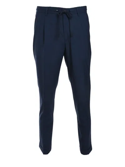 Gran Sasso Wool Trousers In Blue