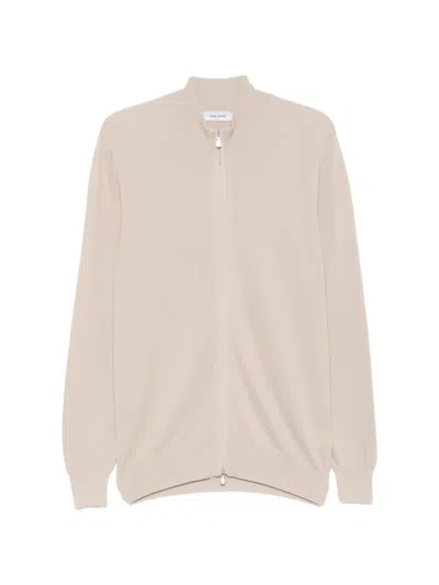 Gran Sasso Zip-fastening Cardigan In Pink