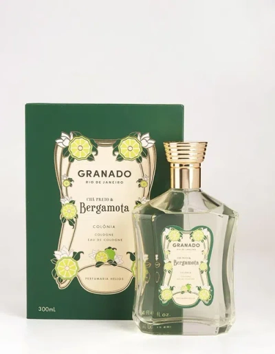 Granado Chá Preto & Bergamota Eau De Cologne 300ml In Transparent