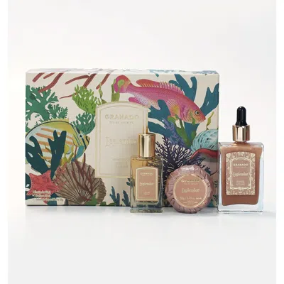 Granado Esplendor Highlighter + Perfume + Bar Soap Kit In Transparent