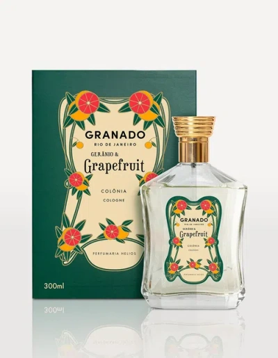 Granado Gerânio & Grapefruit Eau De Cologne 300ml In Transparent