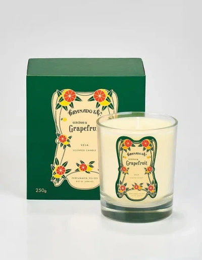 Granado Gerânio & Grapefruit Scented Candle In Transparent