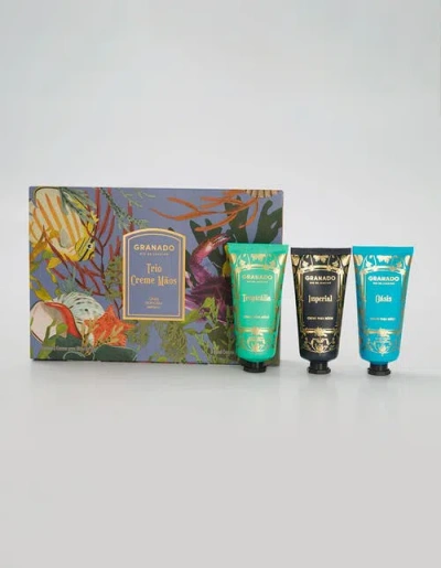 Granado Hand Creams Trio Deep Sea Wonders In Multi