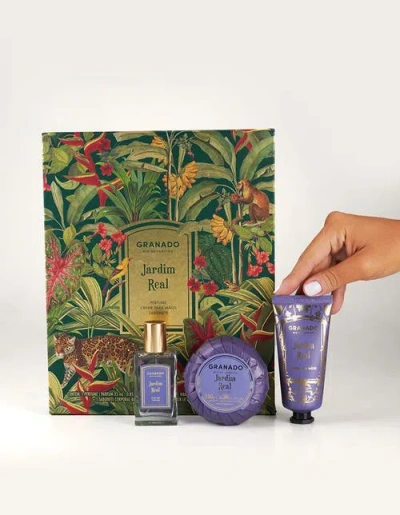 Granado Jardim Real Scented Trio In Transparent