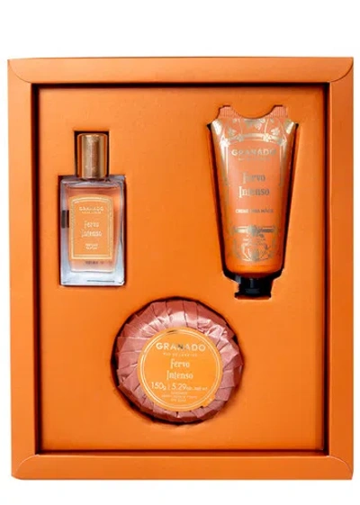Granado Fervo Intenso Gift Set In White