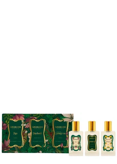 Granado Mini Fragrance Trio 3 X 25ml In White