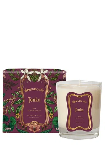 Granado Tonka Vintage Candle 250g In Purple