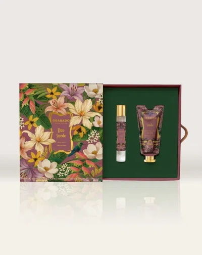 Granado Tropical Garden Suede Duo In Multi