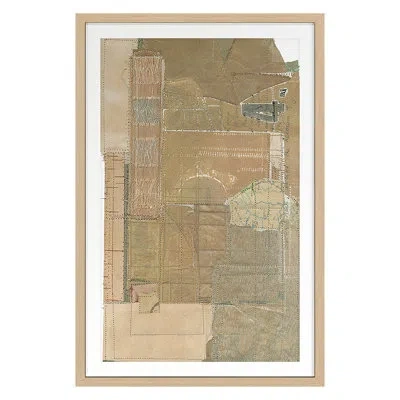 Grand Image Home Birch Mountains By Susan Smereka - Single Picture Frame Print In Oak Framed