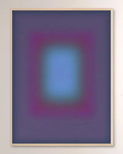 Grand Image Home Blur 2 Giclee By Renee Stramel In Blue, Pink, Purple