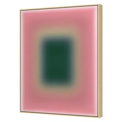 Grand Image Home Blur 3 By Renée Stramel - Floater Frame Print On Canvas In Maple