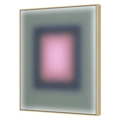 Grand Image Home Blur 4 By Renée Stramel - Floater Frame Print On Canvas In Maple