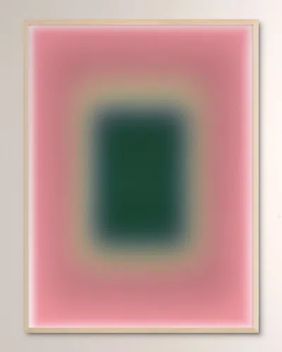 Grand Image Home Blur 4 Giclee By Renee Stramel In Green, Pink, Yellow