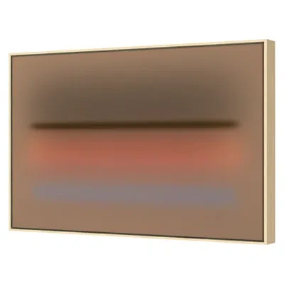 Grand Image Home " Blur Expansion 23 " By Stramel, Renee In Brown;pink;purple;cream