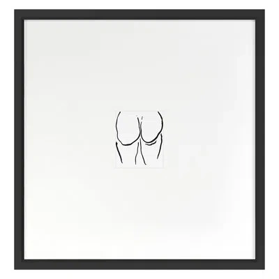 Grand Image Home Booties 3 By Kate Roebuck - Single Picture Frame Print In Black Framed