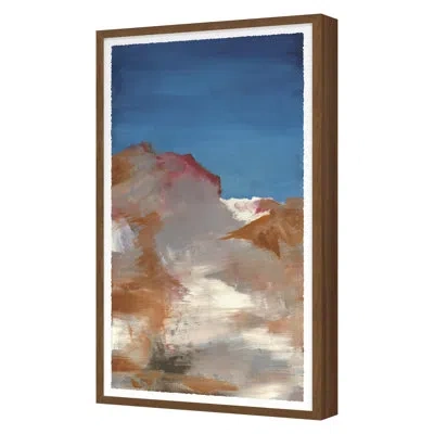 Grand Image Home " Chaco Canyon 4 " By Harris, Maeve In Blue;brown;red;orange
