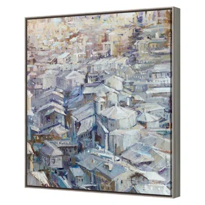 Grand Image Home " City Of Hope " By Sakalov, P.j. In Blue;gray;cream