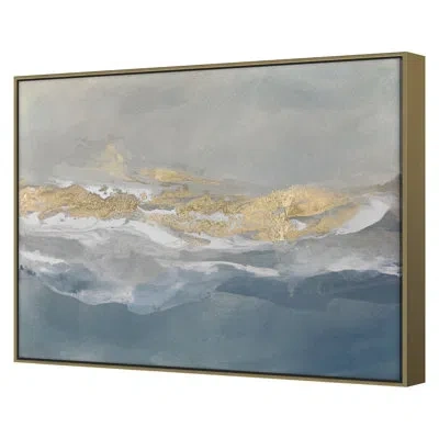 Grand Image Home Coastal Sage I In Gold