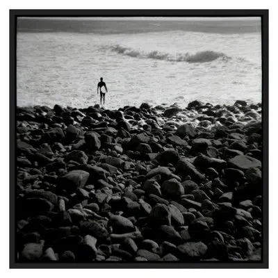 Grand Image Home Contrast By Daniel Grant - Single Picture Frame Print On Paper In Black;white