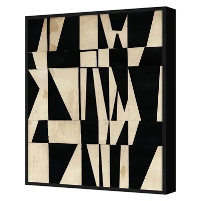 Grand Image Home Cosine 2 By Susan Gillette - Single Picture Frame Print On Paper In Black