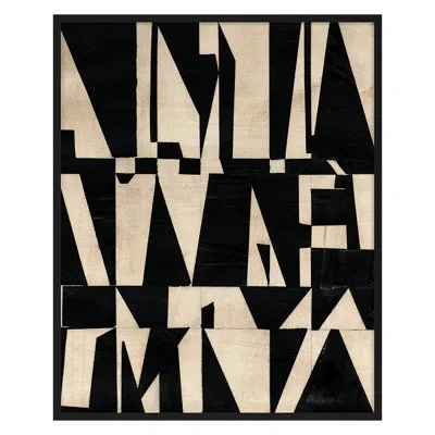 Grand Image Home Cosine 3 By Susan Gillette - Single Picture Frame Print On Paper In Black
