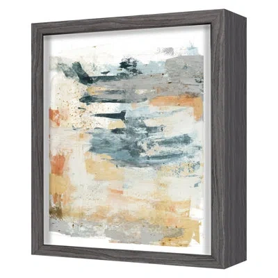 Grand Image Home Ethereal Moodscape 2 By Maeve Harris - Single Picture Frame Print On Paper In Blue;brown;beige;orange