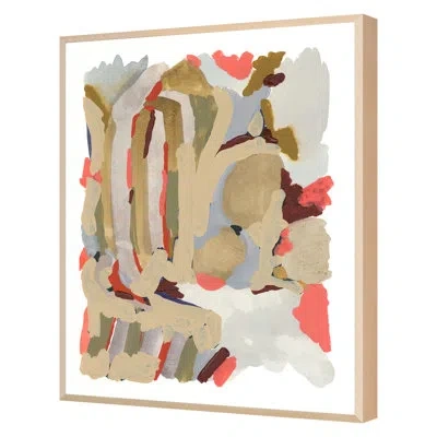 Grand Image Home Fall 2021 Untitled 31 Framed On Paper By Sunny Goodwin Print In Brown;gray;red;beige