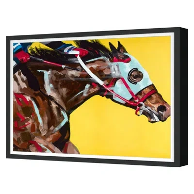 Grand Image Home Fall 2022 Chariot Framed On Paper By Stefano Altamura Print In Black Single Picture Framed
