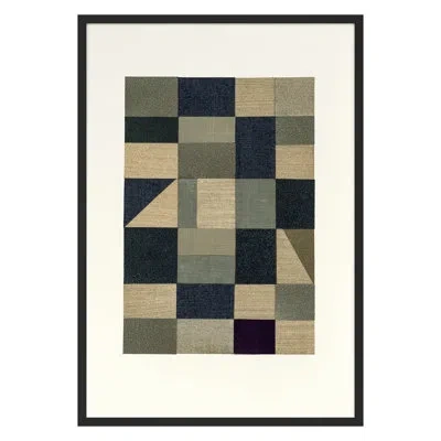 Grand Image Home Fall 2022 Cool Wall Framed On Paper By Andy Burgess Set In Blue;gray;beige