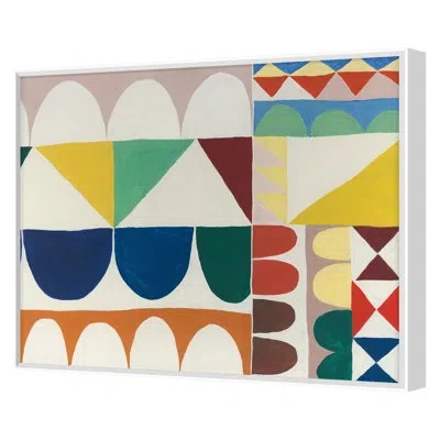 Grand Image Home Fall 2022 Oslo 2 Framed On Paper By Renee Stramel Print In White Single Picture Framed