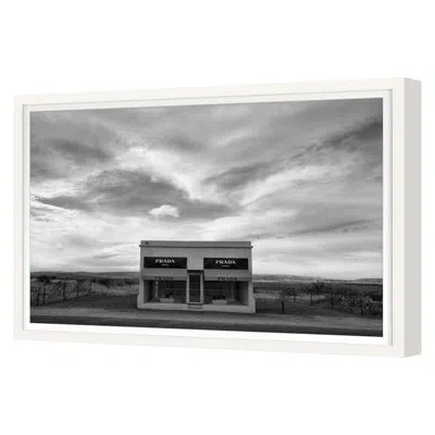 Grand Image Home Fall 2022 Prada Marfa Framed On Paper By Jean Cornell Set In White Single Picture Framed