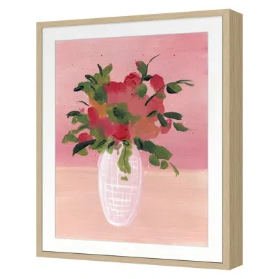 Grand Image Home Floral Study 7 By Stefano Altamura - Single Picture Frame Print In Nordic Oak