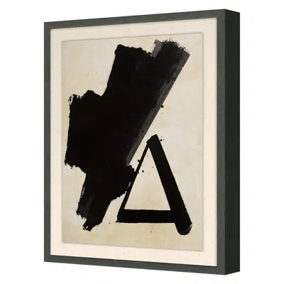 Grand Image Home Form Studies 17 By Pc Ngo - Single Picture Frame Print In Black;gray;beige