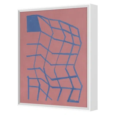 Grand Image Home " Form Studies 7 " By Ngo, Pc In Blue;pink