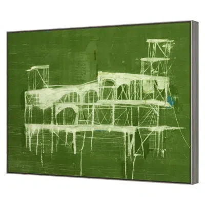 Grand Image Home " Fort 1 " By Atkinson, Patrick In White;green