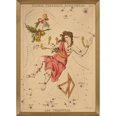 Grand Image Home Gloria By Grand Archives - Picture Frame Painting In Blue;brown;green;red;beige;yellow;pink