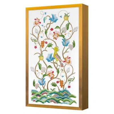 Grand Image Home Jabo By Dana Gibson - Single Picture Frame Painting On Paper In Gold