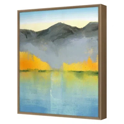 Grand Image Home " Memento 12 " By Hoang, Van In Blue;green;gray;yellow;orange