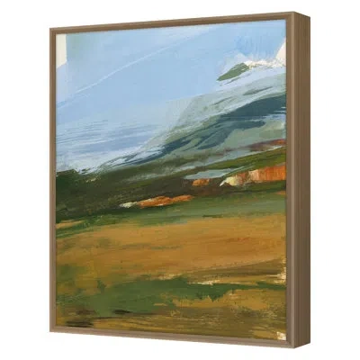 Grand Image Home Memento 5 By Van Hoang - Single Picture Frame Print On Canvas In Blue;brown;green;orange