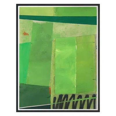 Grand Image Home Mint Cooler By Pc Ngo - Single Picture Frame Print In Black Framed