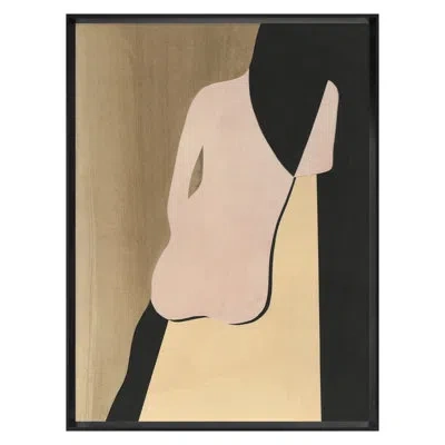 Grand Image Home Nude Collage 10 By Pc Ngo - Single Picture Frame Print In Black Framed