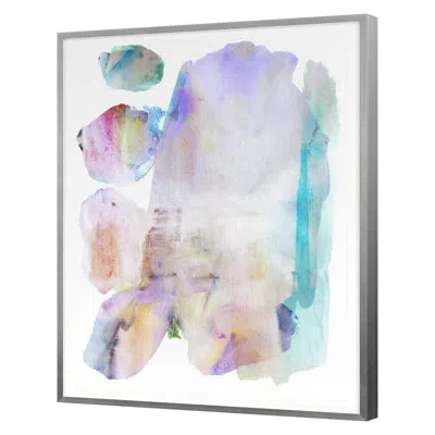 Grand Image Home Ocean Rocks 2 By Hope Bainbridge - Single Picture Frame Print On Paper In Silver